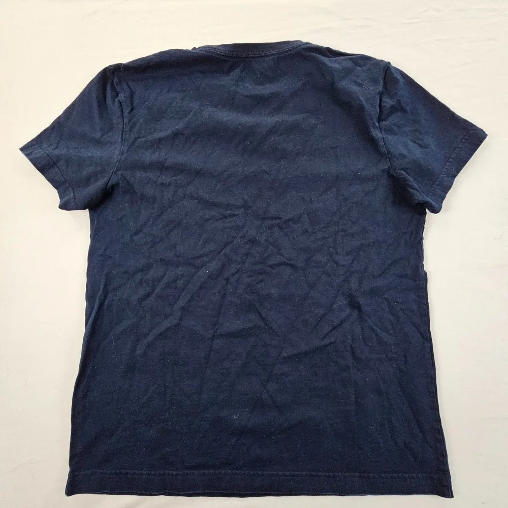 Banana Republic Authentic Tee Blue Short Sleeve Cotton T-Shirt Men's S